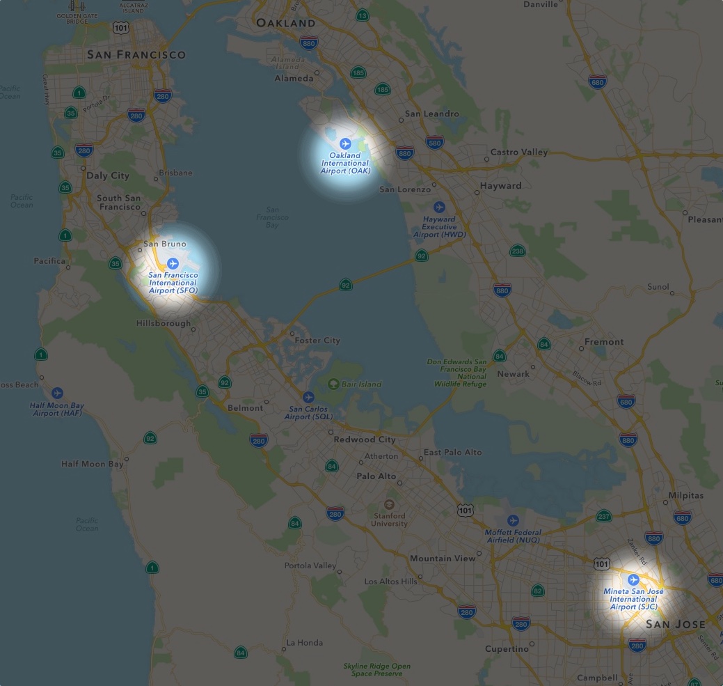 Bay Area Airports